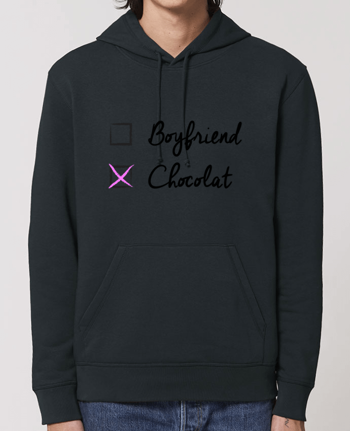 Essential unisex hoodie sweatshirt Drummer Boyfriend X Chocolat Par tunetoo
