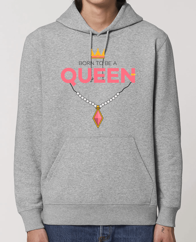 Essential unisex hoodie sweatshirt Drummer Born to be a Queen Par tunetoo