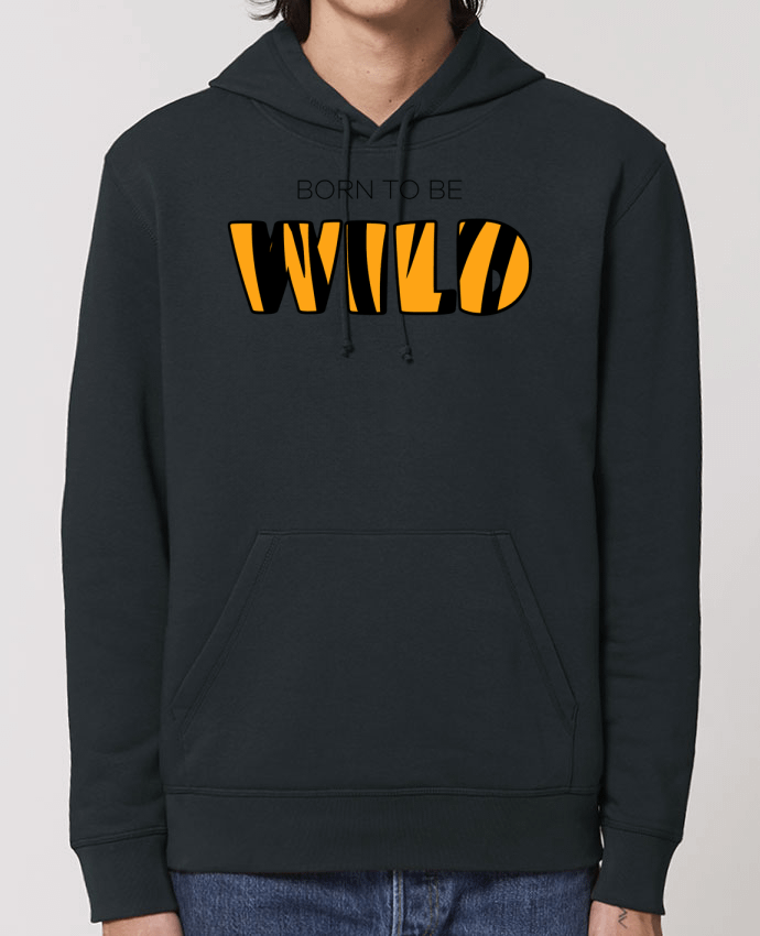 Essential unisex hoodie sweatshirt Drummer Born to be wild Par tunetoo