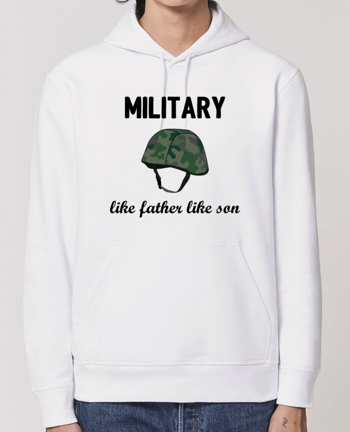 Hoodie Military Like father like son Par tunetoo