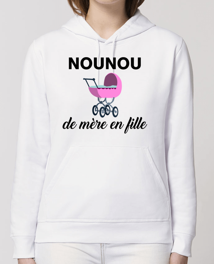 Essential unisex hoodie sweatshirt Drummer Nounou de mère en fille Par tunetoo