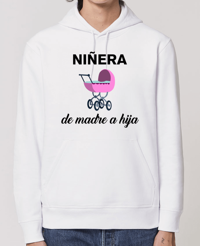Essential unisex hoodie sweatshirt Drummer Niñera de madre a hija Par tunetoo