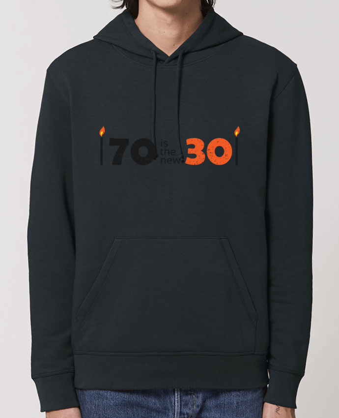 Essential unisex hoodie sweatshirt Drummer 70 is the new 30 Par tunetoo