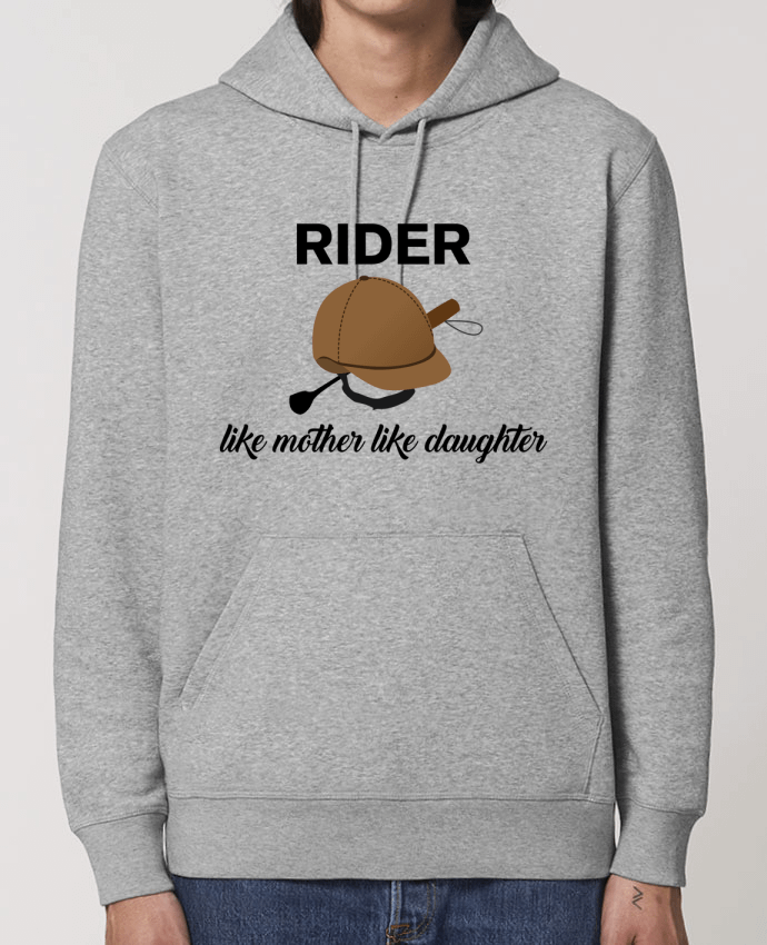 Essential unisex hoodie sweatshirt Drummer Rider like mother like daughter Par tunetoo