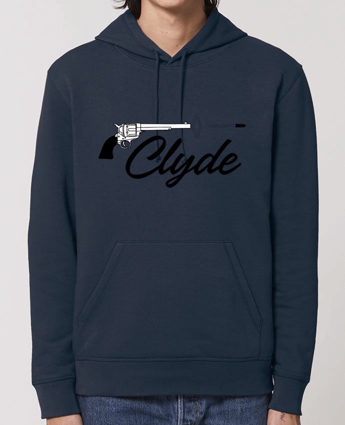 Sweat-Shirt Capuche Essentiel Unisexe Drummer Clyde Par tunetoo