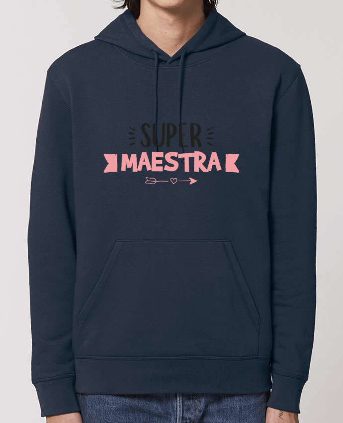 Essential unisex hoodie sweatshirt Drummer Super maestra Par tunetoo