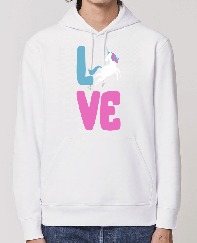 Essential unisex hoodie sweatshirt Drummer Unicorn love Par Original t-shirt