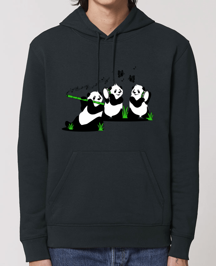 Essential unisex hoodie sweatshirt Drummer panda's band Par CoeurDeChoux