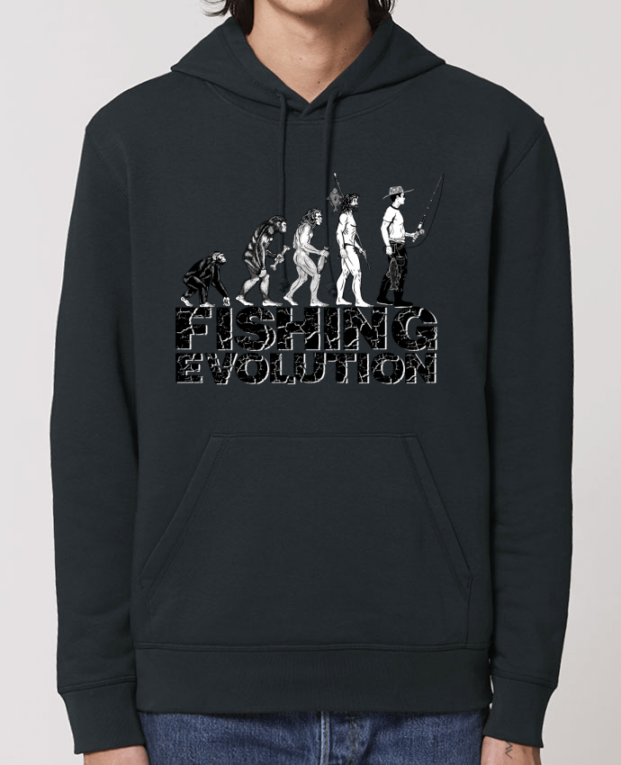 Sweat-Shirt Capuche Essentiel Unisexe Drummer Fishing evolution Par Original t-shirt