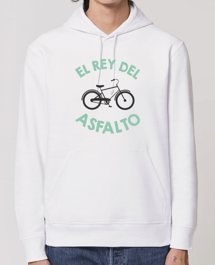 Essential unisex hoodie sweatshirt Drummer Rey del asfalto Par tunetoo