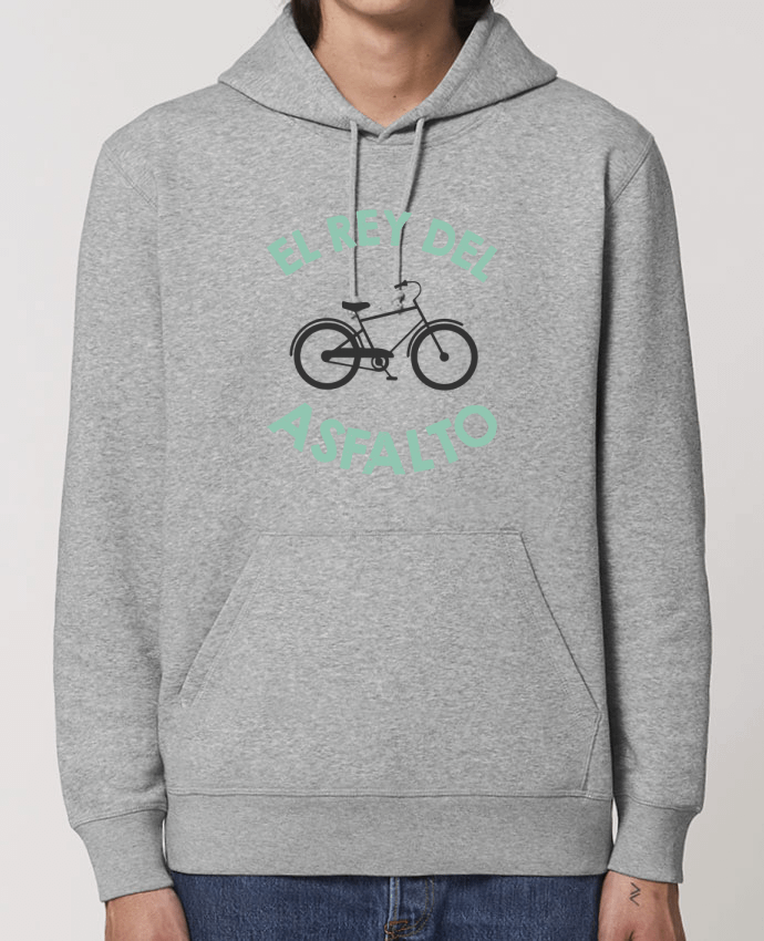 Essential unisex hoodie sweatshirt Drummer Rey del asfalto Par tunetoo