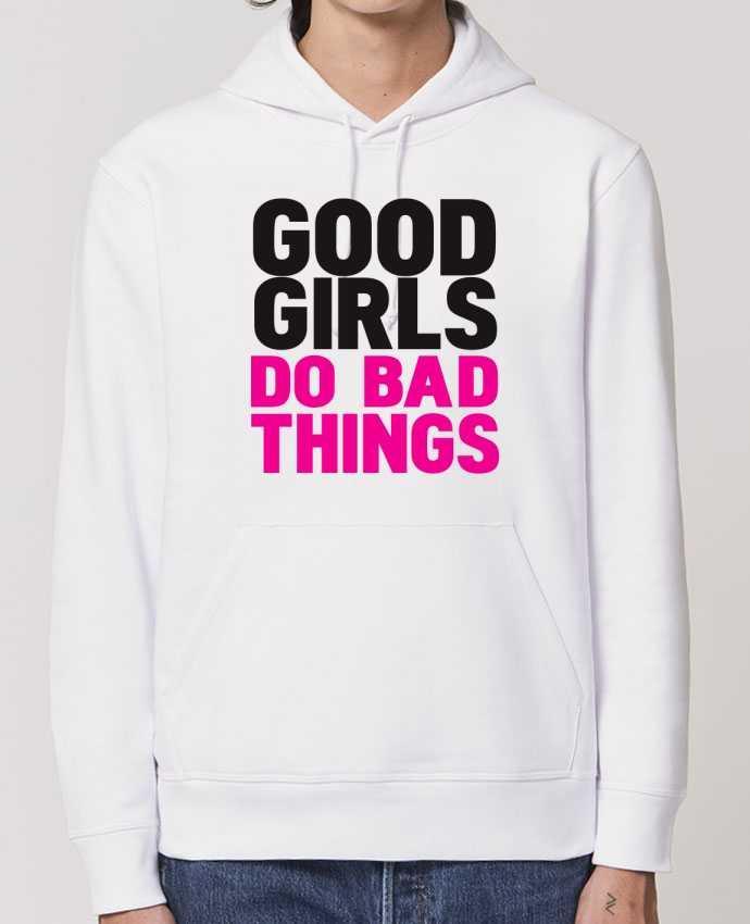 Essential unisex hoodie sweatshirt Drummer Good girls do bad things Par justsayin