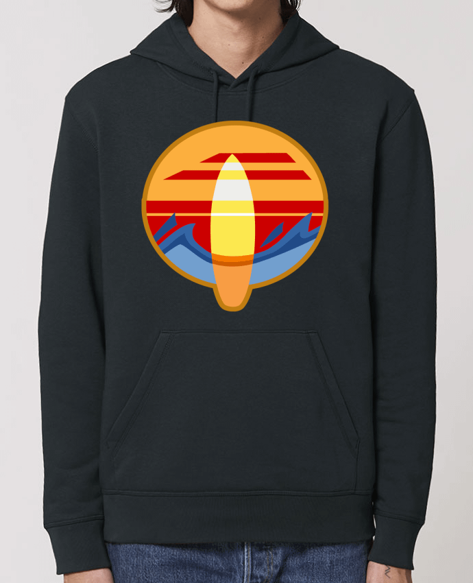 Essential unisex hoodie sweatshirt Drummer Logo Surf Par Tomi Ax - tomiax.fr