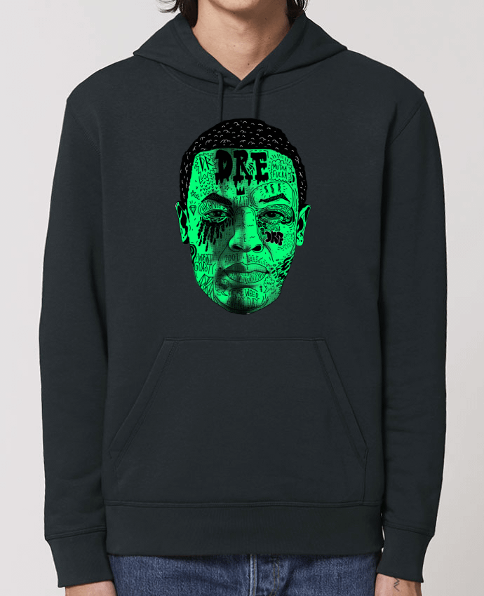 Essential unisex hoodie sweatshirt Drummer Dr.Dre head Par Nick cocozza