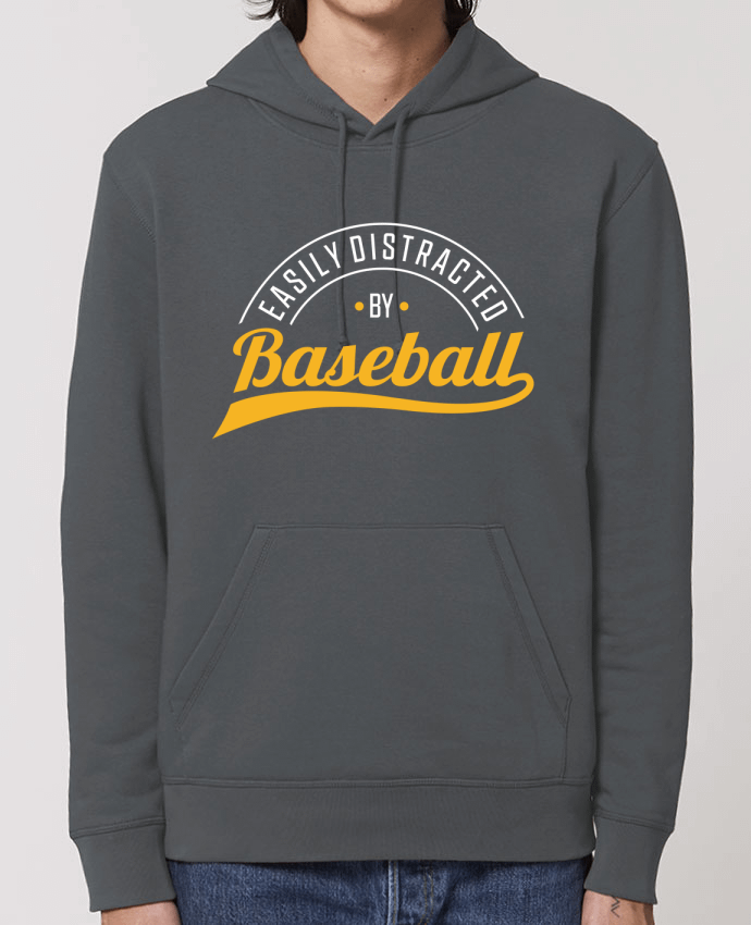 Essential unisex hoodie sweatshirt Drummer Distracted by Baseball Par Original t-shirt