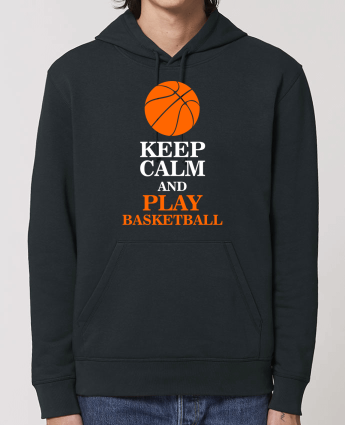 Essential unisex hoodie sweatshirt Drummer Keep calm and play basketball Par Original t-shirt