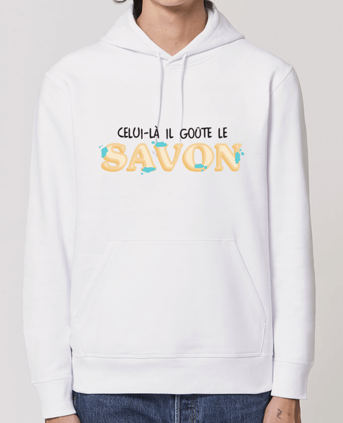 Hoodie Il goûte le savon Citation Dikkenek Par tunetoo