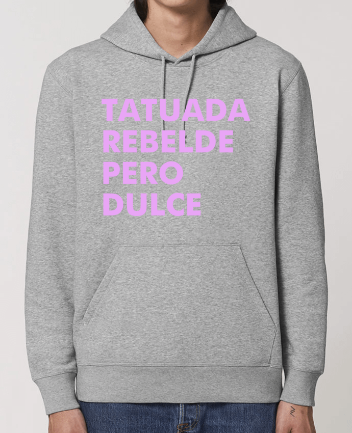 Sweat-Shirt Capuche Essentiel Unisexe Drummer Tatuada rebelde pero dulce Par tunetoo