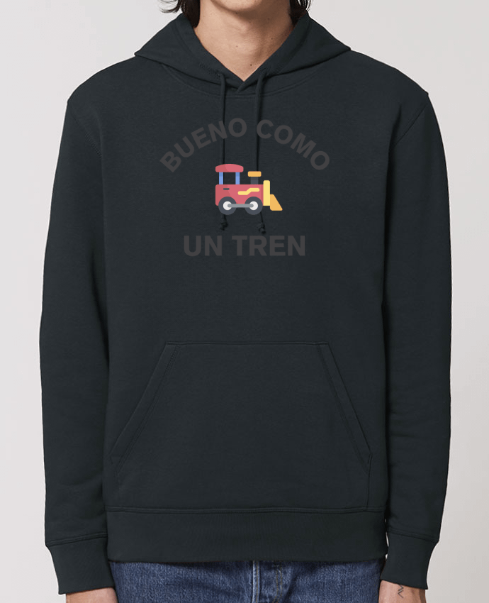 Essential unisex hoodie sweatshirt Drummer Bueno como un tren Par tunetoo