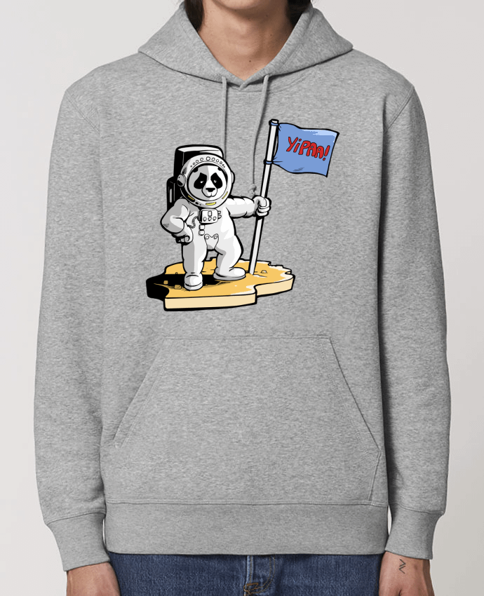 Essential unisex hoodie sweatshirt Drummer Panda-cosmonaute Par Tomi Ax - tomiax.fr