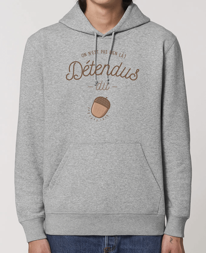 Essential unisex hoodie sweatshirt Drummer DETENDUS DU GLAND Par PTIT MYTHO