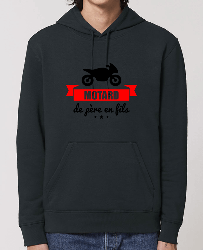 Essential unisex hoodie sweatshirt Drummer Motard de père en fils, moto, motard Par Benichan