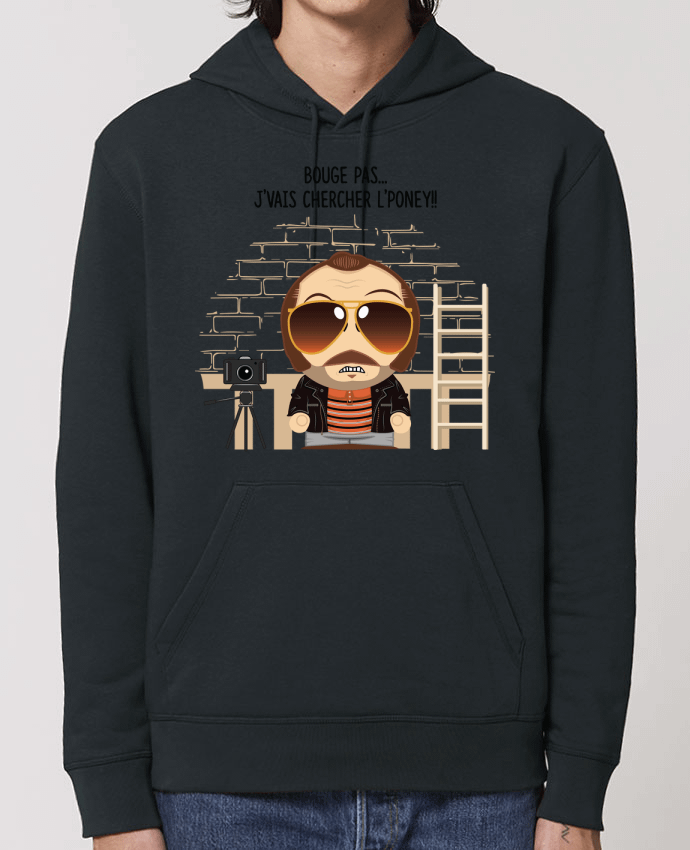 Essential unisex hoodie sweatshirt Drummer Claudy Focan et le Poney Par PTIT MYTHO