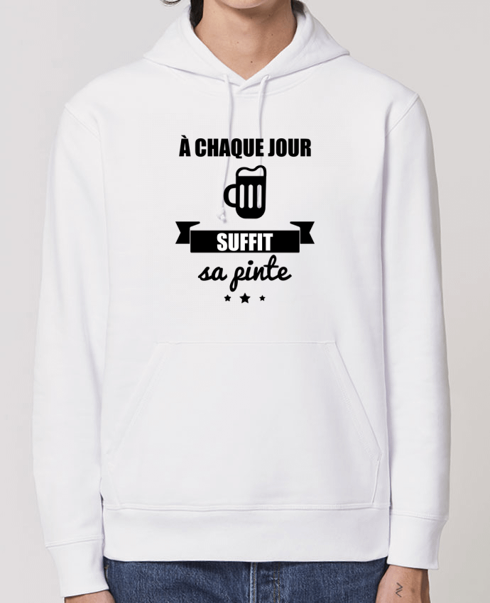 Hoodie À chaque jour suffit sa pinte, bière, apéro, alcool Par Benichan