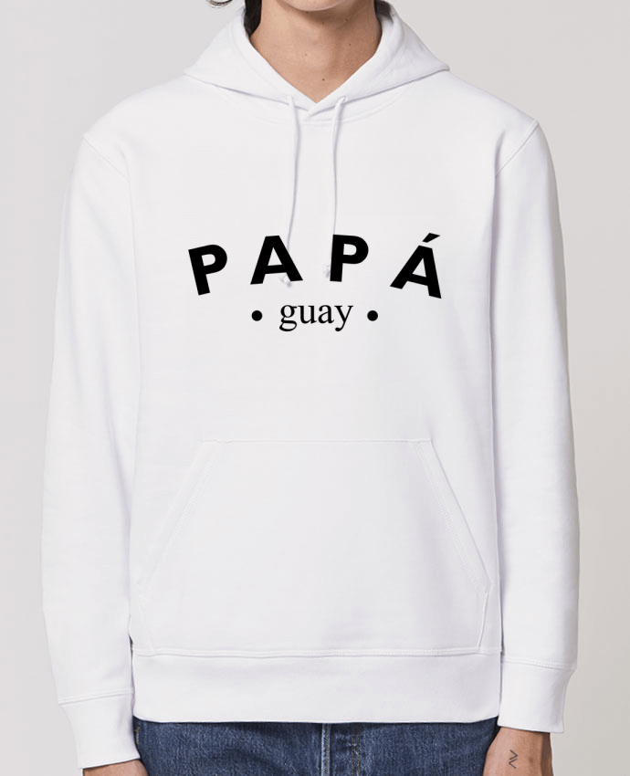 Essential unisex hoodie sweatshirt Drummer Papá guay Par tunetoo