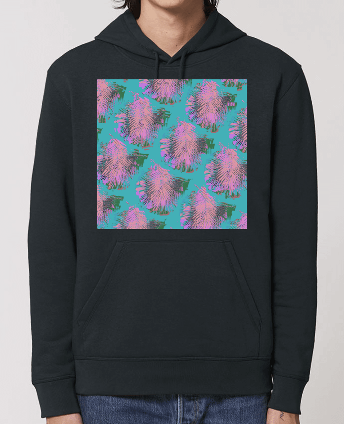 Essential unisex hoodie sweatshirt Drummer Pink Palms Par L'Homme Sandwich