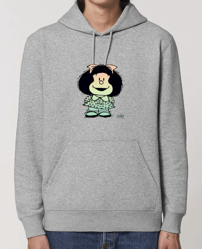 Essential unisex hoodie sweatshirt Drummer Mafalda. Par puravida