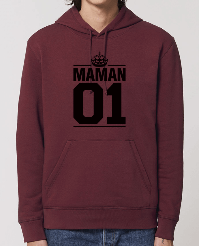 Essential unisex hoodie sweatshirt Drummer Maman 01 Par Freeyourshirt.com