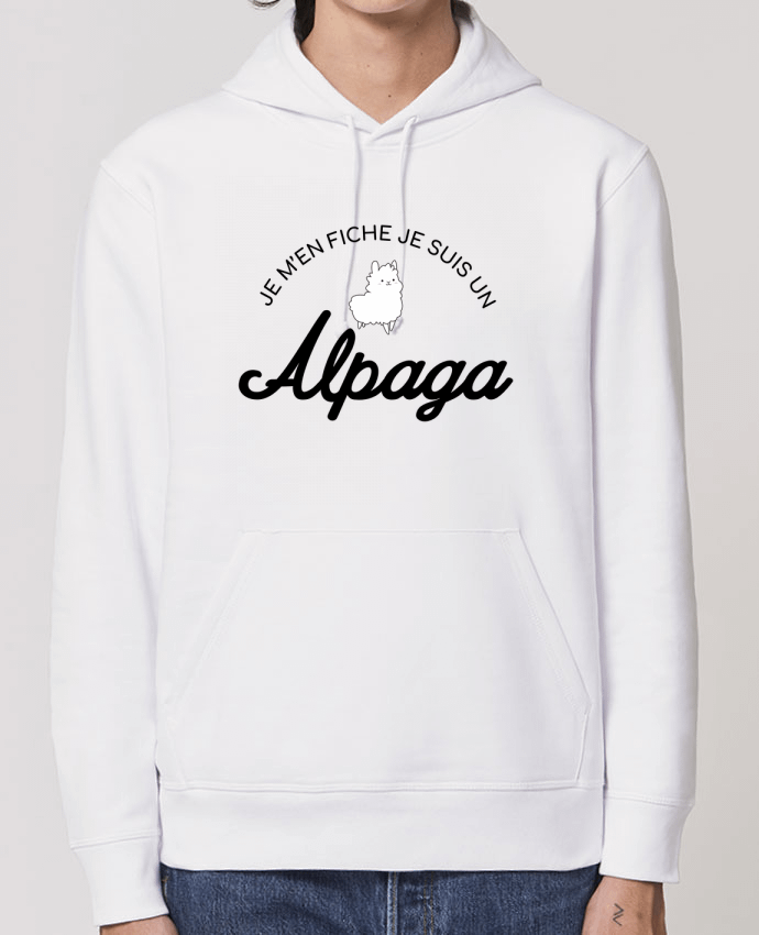 Essential unisex hoodie sweatshirt Drummer Alpaga Par Nana