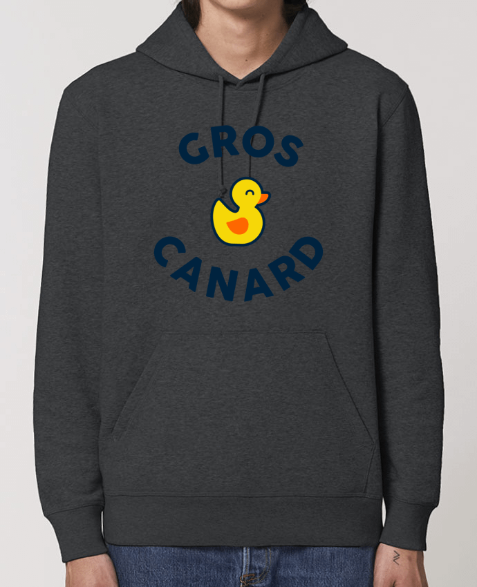 Essential unisex hoodie sweatshirt Drummer Gros Canard Par tunetoo