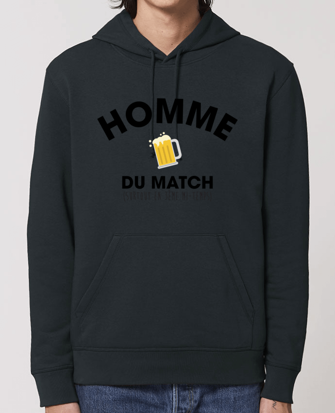 Sudadera Essential con capucha unisex  Drummer Homme du match - Bière Par tunetoo