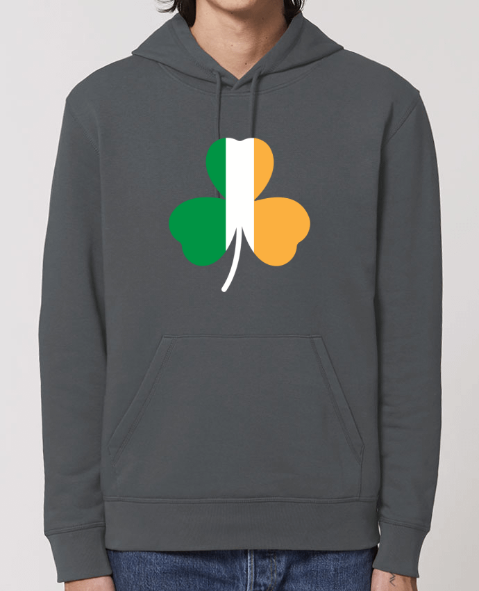 Hoodie Shamrock Irish flag Par tunetoo