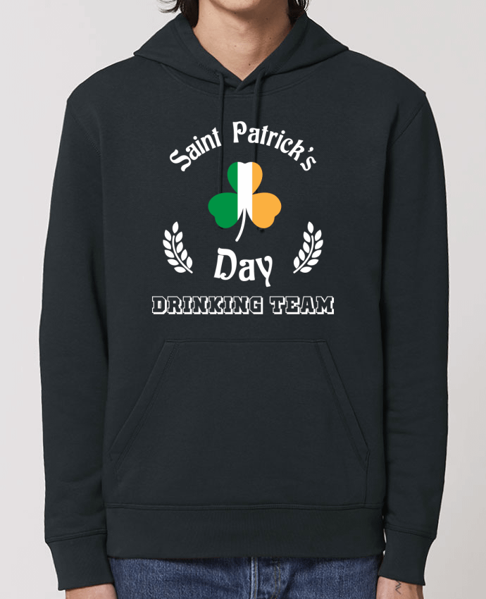 Essential unisex hoodie sweatshirt Drummer Saint Patrick Drinking Team Par tunetoo