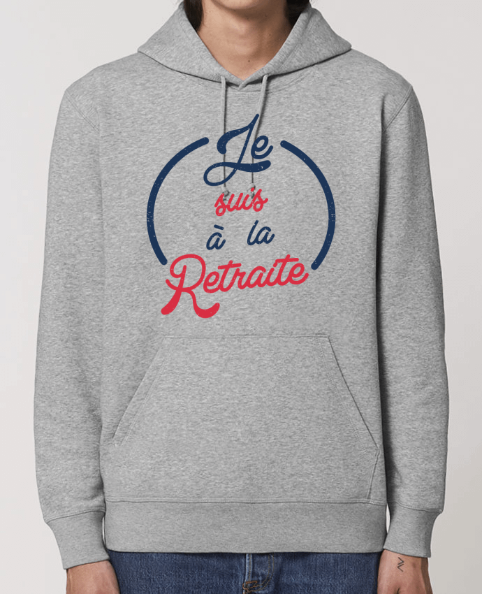 Sweat-Shirt Capuche Essentiel Unisexe Drummer Je suis à la retraite Par tunetoo