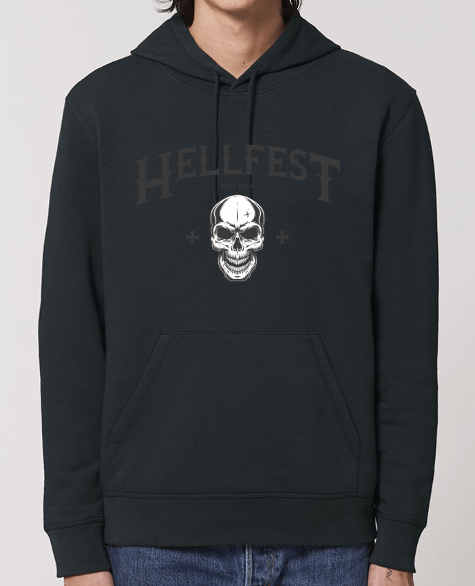 Essential unisex hoodie sweatshirt Drummer Hellfest fuck yeah Par tunetoo