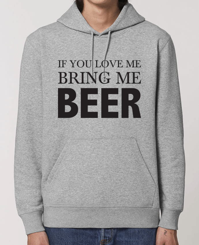 Essential unisex hoodie sweatshirt Drummer Bring me beer Par tunetoo