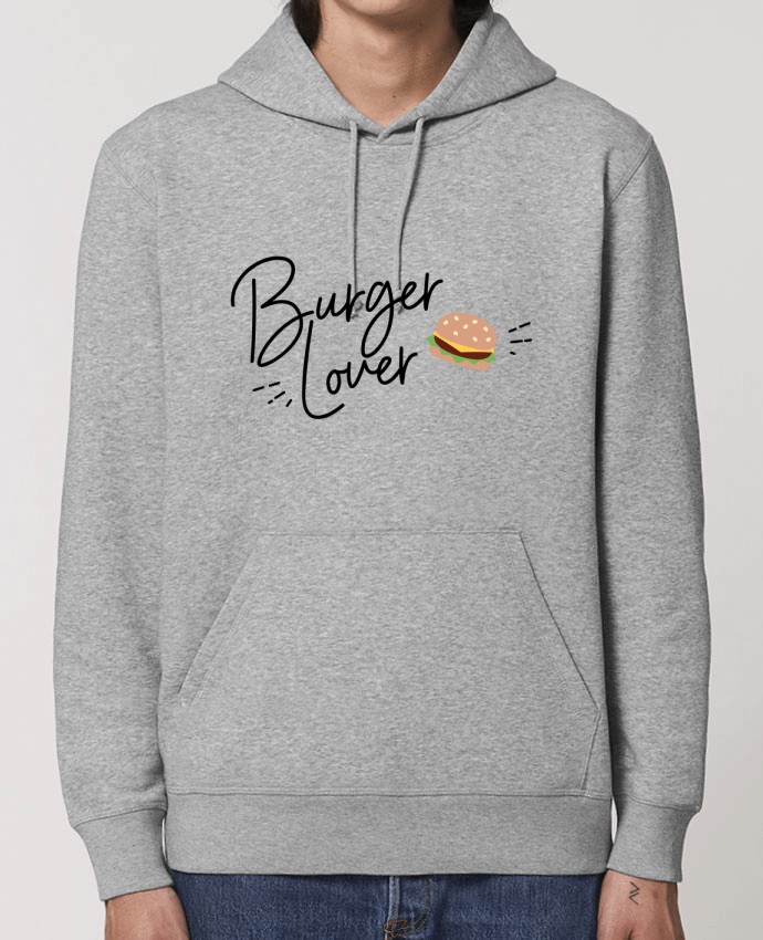 Essential unisex hoodie sweatshirt Drummer Burger Lover Par Nana