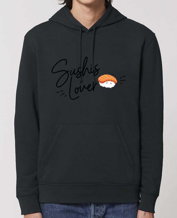 Sweat-Shirt Capuche Essentiel Unisexe Drummer Sushis Lover Par Nana