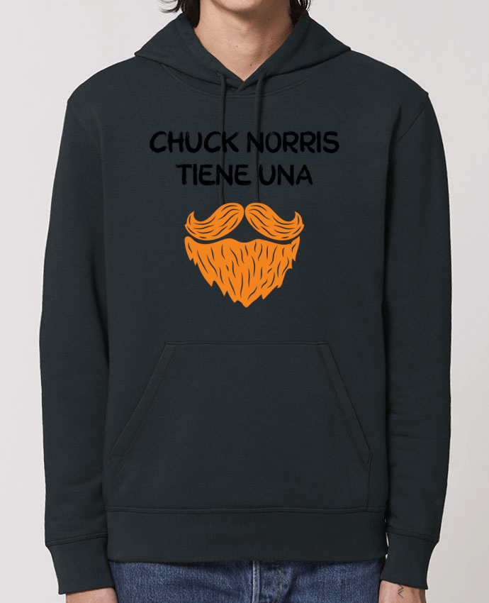 Essential unisex hoodie sweatshirt Drummer Chuck Norris - Barba Par tunetoo