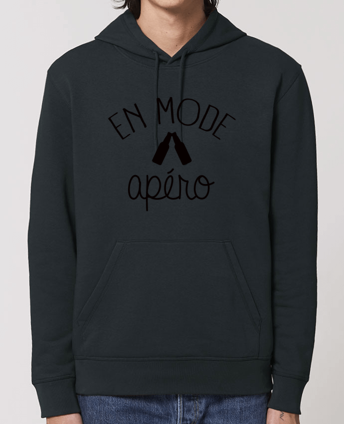 Essential unisex hoodie sweatshirt Drummer En Mode Apéro Par Freeyourshirt.com