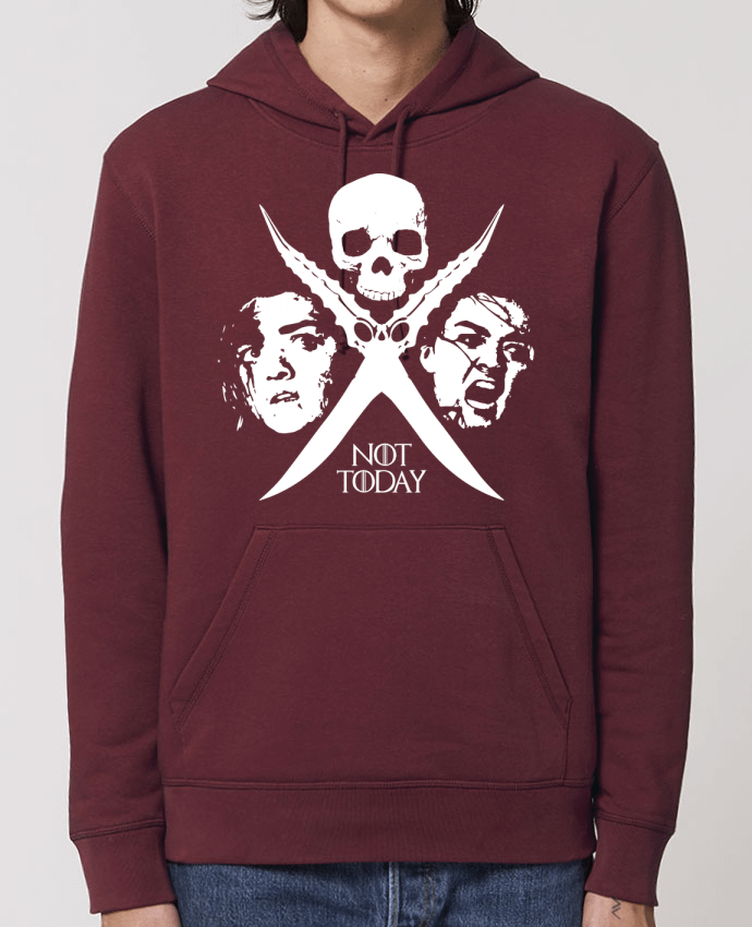 Essential unisex hoodie sweatshirt Drummer Not Today - Arya Stark Par Soul Dragon