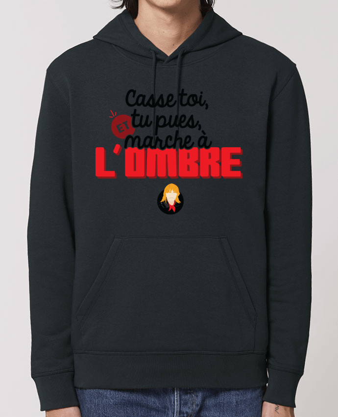 Essential unisex hoodie sweatshirt Drummer Renaud Casse toi, tu pues et marche à l'ombre Par PTIT MYTHO