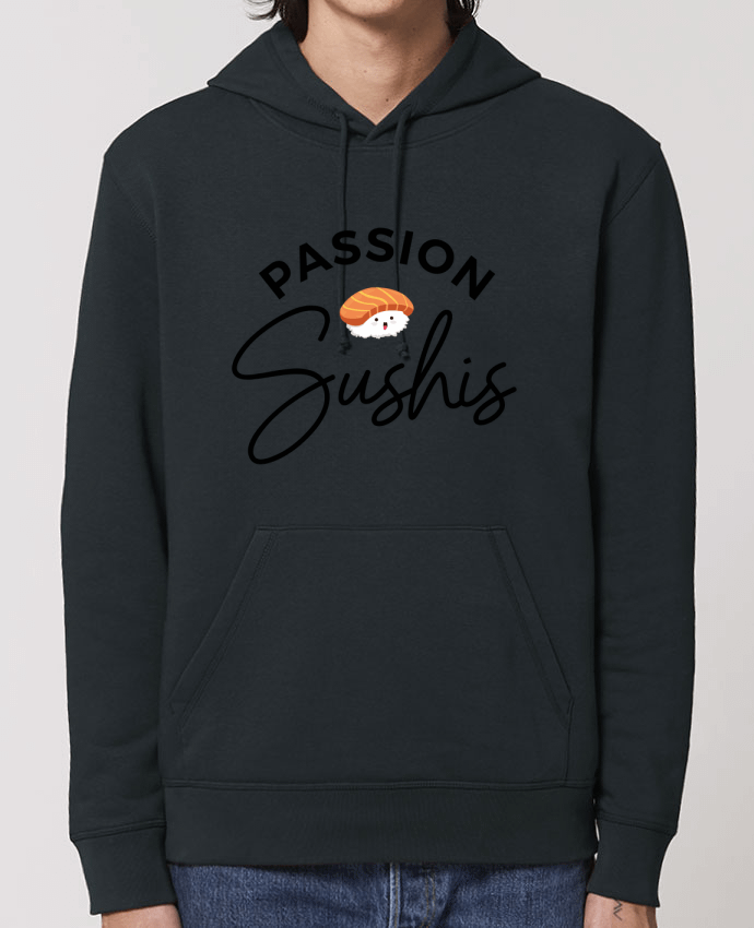 Essential unisex hoodie sweatshirt Drummer Passion Sushis Par Nana