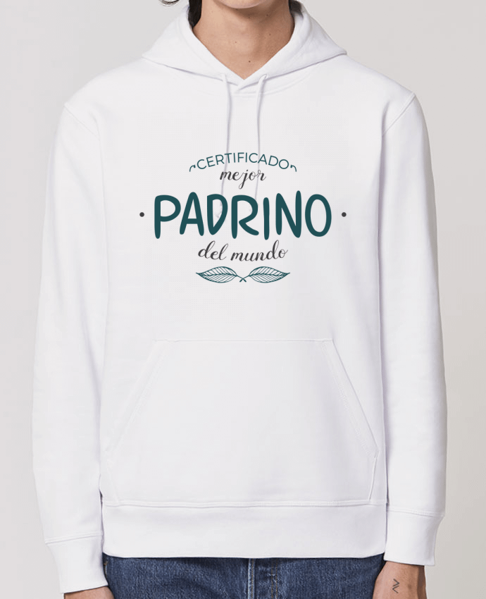 Sudadera Essential con capucha unisex  Drummer Certificado mejor padrino del mundo Par tunetoo