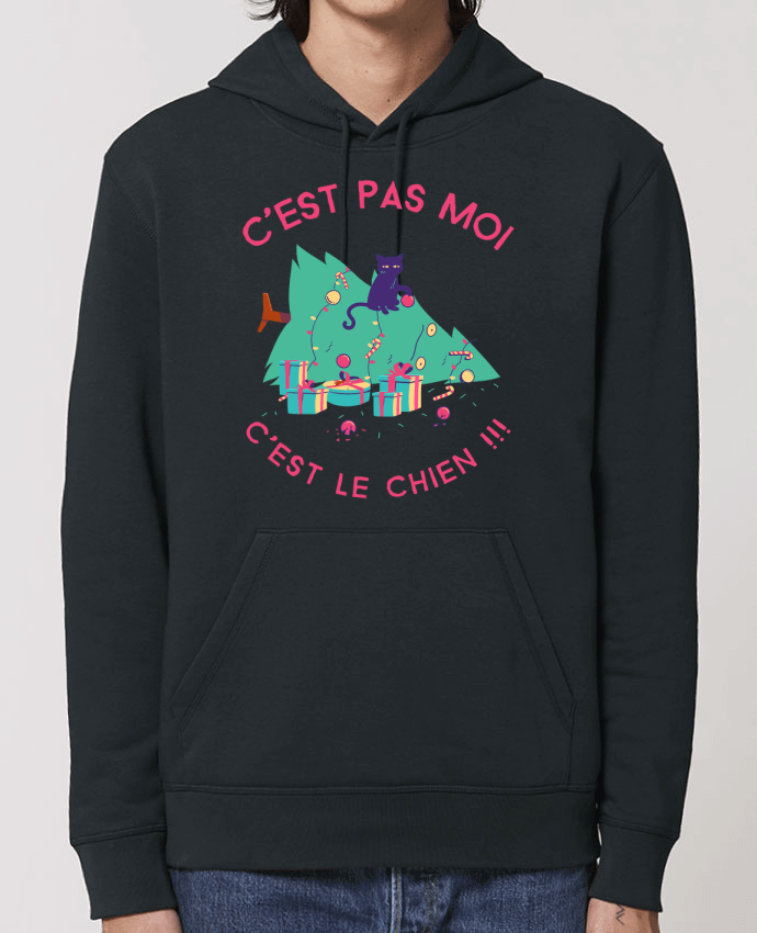 Sweat-Shirt Capuche Essentiel Unisexe Drummer Humour de chat Par SANDRA-WEB-DESIGN.CH