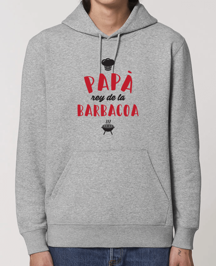 Essential unisex hoodie sweatshirt Drummer Papá rey de la barbacoa Par tunetoo